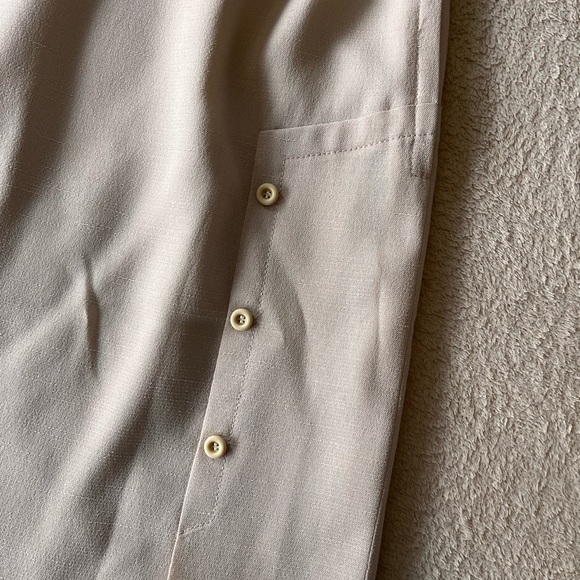 Vintage Addenda by Renown Cream Button Detail Skirt XS/S - Picture 9 of 12